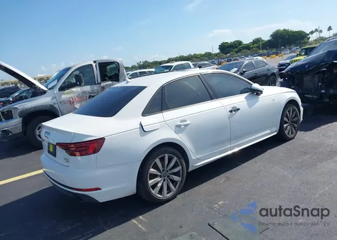 2018 Audi A4 2.0T Tech Ultra Premium/2.0T Ultra Premium from USA, damaged, VIN WAUKMAF4XJA037644